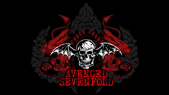 Логотип Avenged Sevenfold, Группа (Музыка), Семикратный Avenged, HD обои HD wallpaper