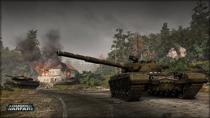 Gepanzerte Kriegsführung, Panzer, Videospiele, HD-Hintergrundbild