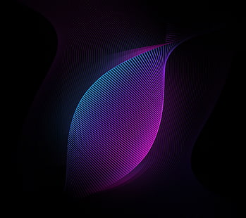 Sombre, bleu, stock, violet, vagues, Fond d'écran HD HD wallpaper