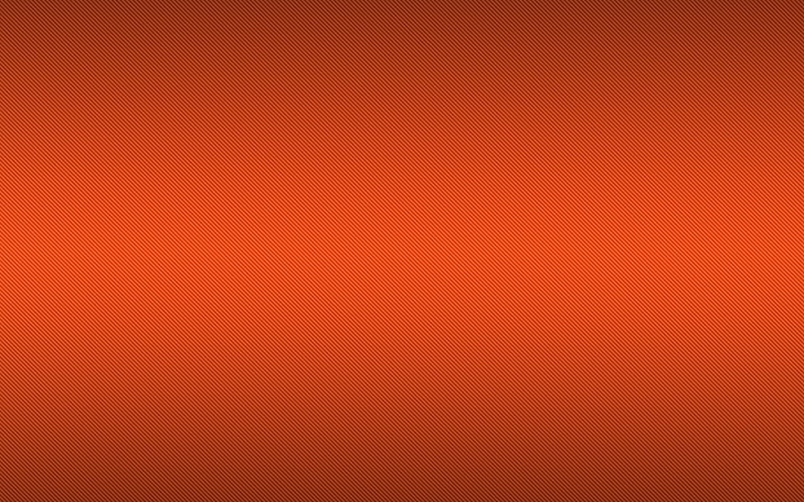 простой фон, оранжевый, градиент, HD обои