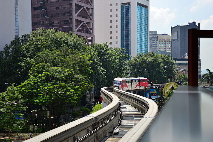 Kuala Lumpur, Malaysia, Zug, HD-Hintergrundbild