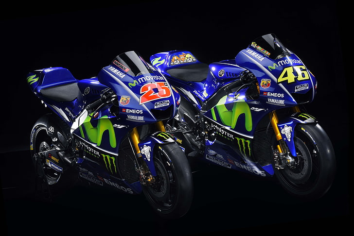 4K, Yamaha YZR-M1, 8K, MotoGP, HD-Hintergrundbild