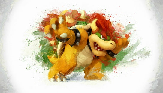 Super Smash Bros., Super Smash Bros. for Nintendo 3DS and Wii U, Bowser, HD wallpaper HD wallpaper