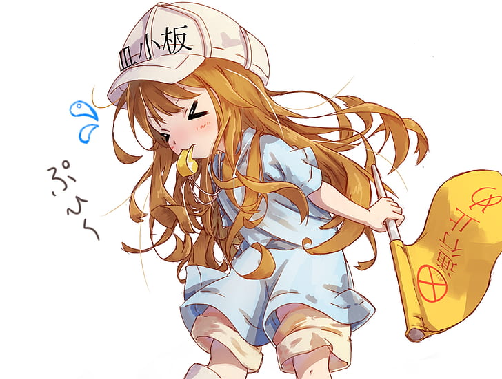 Anime, Cells at Work !, Platelet (Cells at Work!), Tapety HD
