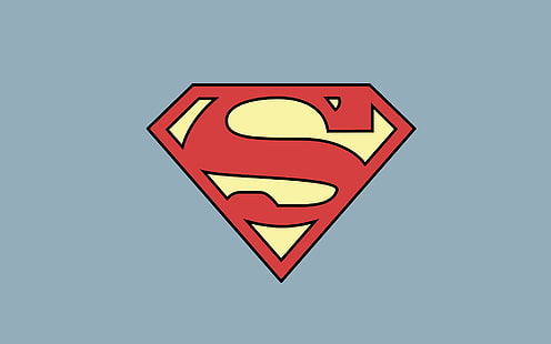 Superman, Superman Logo, Fondo de pantalla HD HD wallpaper