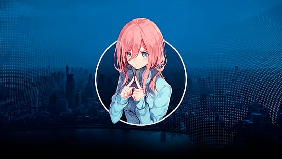 Anime, Anime Girls, Nakano Miku, 5-toubun no Hanayome, HD-Hintergrundbild HD wallpaper