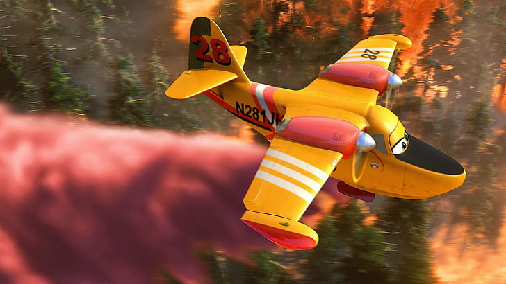 Film, Samoloty: Fire & Rescue, Tapety HD