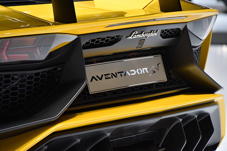 Lamborghini Aventador LP 750-4 Superveloce Roadster, lambo aventador sv_geneva 2015, voiture, Fond d'écran HD