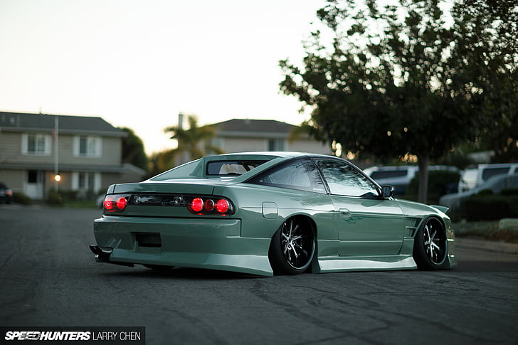 240sx, lowrider, nissan, s13, tuning, Tapety HD