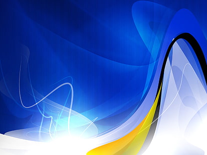 Blue Mix Abstract HQ HD, abstracto, azul, 3d, hq, mix, Fondo de pantalla HD HD wallpaper