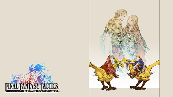 Делита, Final Fantasy, Final Fantasy Tactics, Рамза, видеоигры, HD обои HD wallpaper