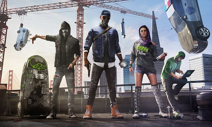 Watch Dogs 2 poster, Video Game, Watch Dogs 2, HD wallpaper