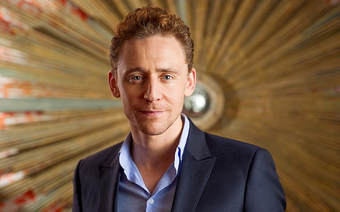 Tom Hiddleston Look, schwarzer Herrenblazer, Tom Hiddleston, Mann, Schauspieler, HD-Hintergrundbild HD wallpaper