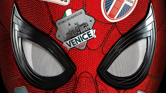  Marvel, Spider Man, Trip, Tom Holland, Peter Parler, Spider Man:Far from home, HD wallpaper HD wallpaper