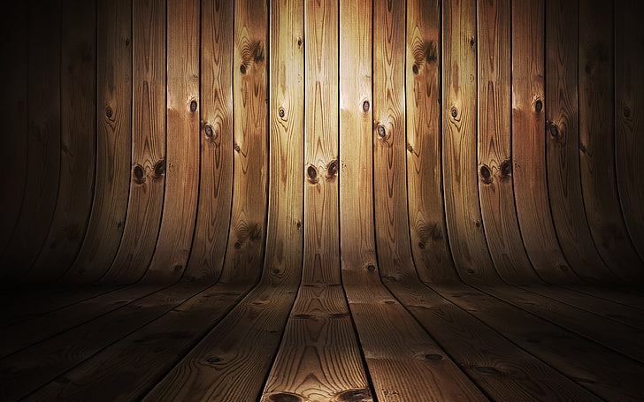gelap, bengkok, kayu, latar belakang, Wallpaper HD
