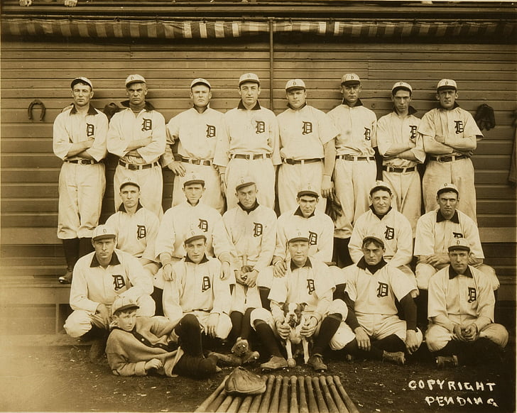 1907, baseball, detroit, mlb, tigers, HD wallpaper