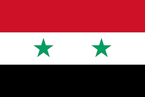 Flagga, Syrien, HD tapet HD wallpaper