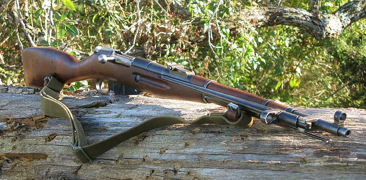أسلحة ، بندقية ، 1945 ، Mosin ، M44 ، إيجيفسك، خلفية HD