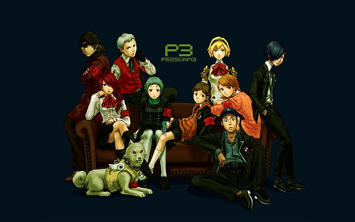 Серия Persona, аниме, Persona 3, HD тапет