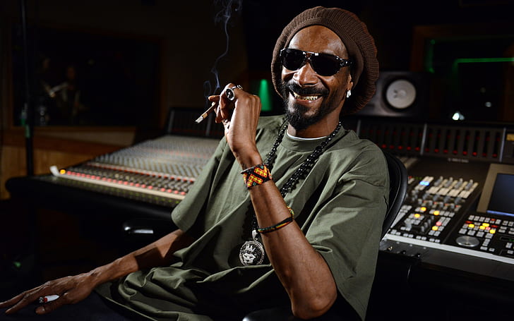 Snoop Dogg Smile, Snoop Dogg, Sfondo HD