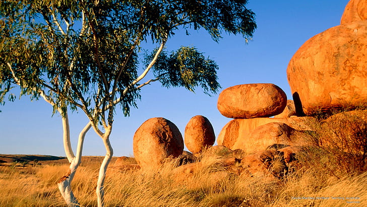 Devils Marbles, Northern Territory, Australien, Ozeanien, HD-Hintergrundbild