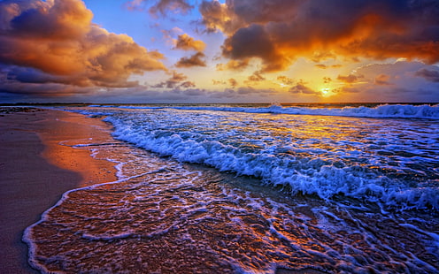 Pemandangan Laut Yang Sangat Indah, Wallpaper HD HD wallpaper