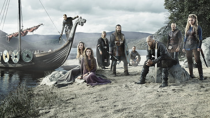 movie still screenshot, Vikings, TV, HD wallpaper
