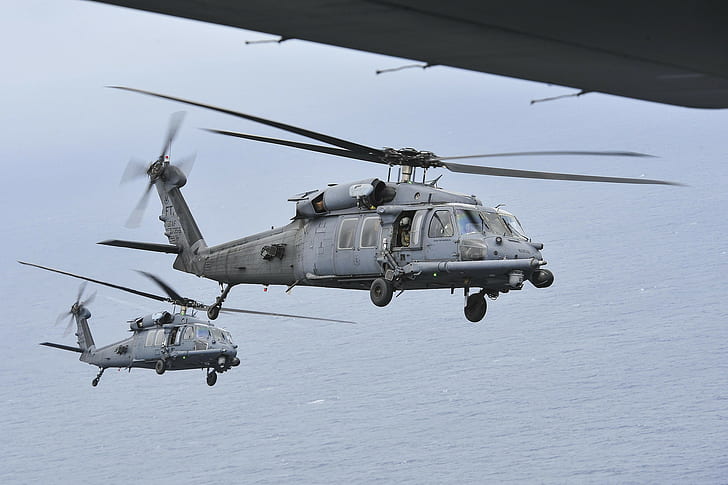 elicottero, combattimento, HH-60G, Pave Hawk, Sfondo HD