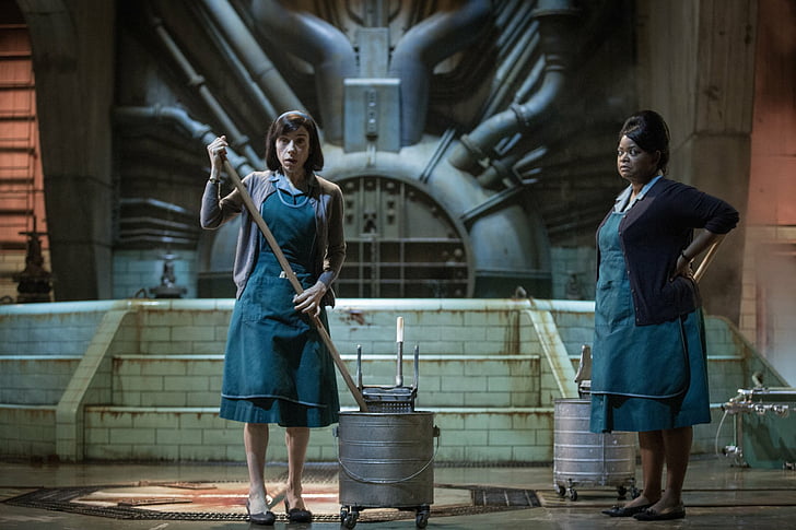 Film, The Shape of Water, Octavia Spencer, Sally Hawkins, Tapety HD