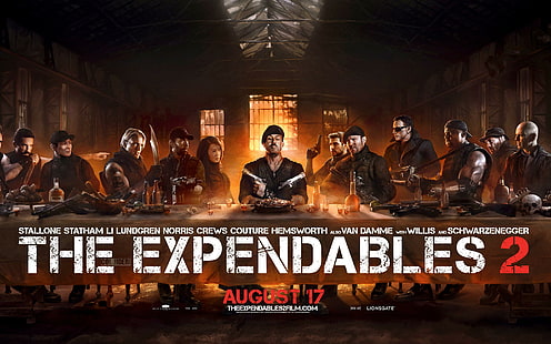 Expendables 2 The Last Supper, last, expendables, supper, movies, HD wallpaper HD wallpaper
