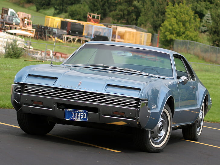 1966, 9487, classic, fwd, luxury, oldsmobile, toronado, HD wallpaper