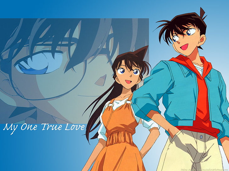 Anime, Detective Conan, Conan Edogawa, Ran Mouri, Shinichi Kudo, Wallpaper HD