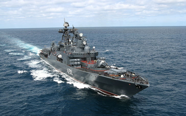 Kelas Udaloy, Penghancur, Angkatan Laut Rusia, Wallpaper HD