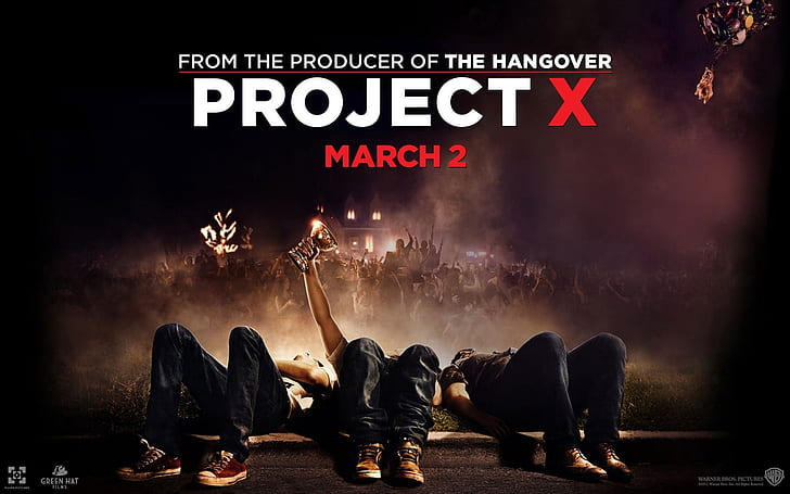 Projekt X Film, Projekt X 2. März Plakat, HD-Hintergrundbild