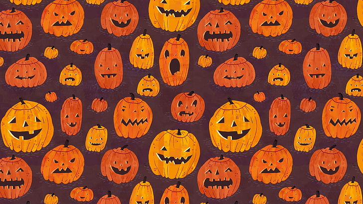 かぼちゃ、ハロウィン、 HDデスクトップの壁紙