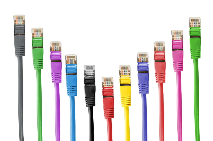 кабел, връзка, обработка на данни, fs, lan, lan кабел, линия, мрежа, мрежови кабели, мрежов конектор, пластир, пластирен кабел, щепсел, rj, rj 45, rj45, HD тапет