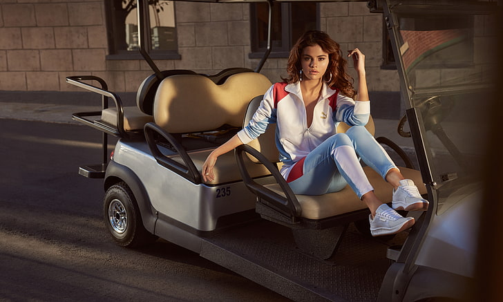 4K, 2018, Selena Gomez, Campanha Puma, HD papel de parede