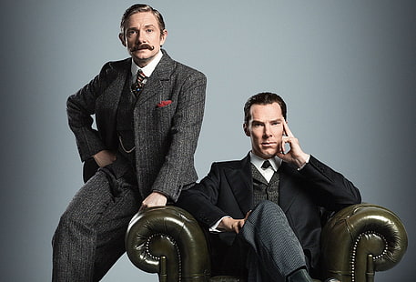 Sherlock Holmes, Sherlock, Benedict Cumberbatch, Martin man, Wallpaper HD HD wallpaper