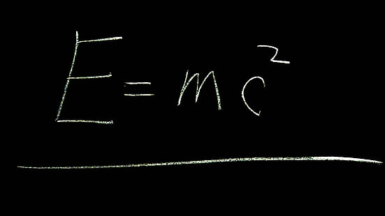 E = mc2 공식, 에너지, 물리학, 아인슈타인, E = mc ^ 2, 상대성 이론, 무게, HD 배경 화면 HD wallpaper