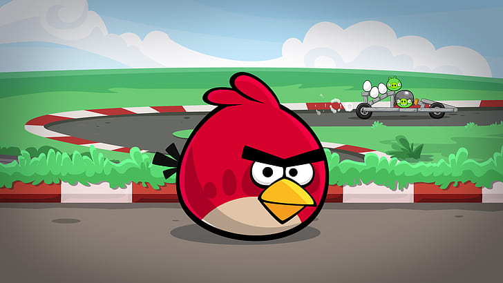 Angry Birds, Bird, Game, Heikki, Sfondo HD