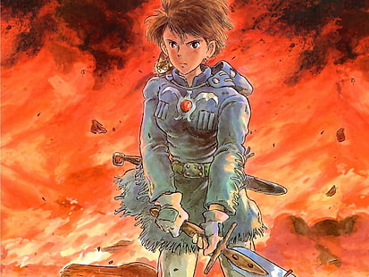 anime, Studio Ghibli, Nausicaa of the Valley of the Wind, Tapety HD HD wallpaper