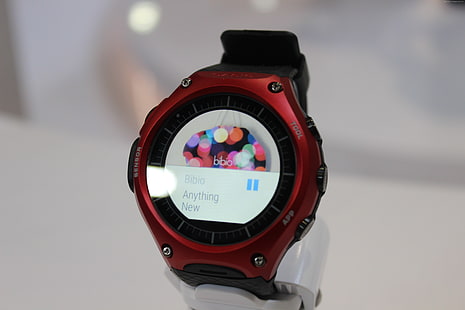 CES 2016, smart watch, Casio WSD f10, HD wallpaper HD wallpaper
