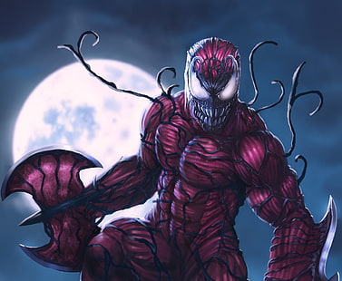  Spider-Man, Carnage, Carnage (Marvel Comics), Marvel Comics, HD wallpaper HD wallpaper