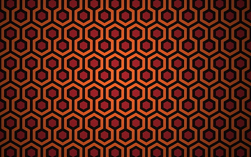pattern, abstract, hexagon, The Shining, Stanley Kubrick, HD wallpaper HD wallpaper