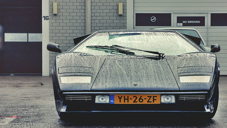 car, Countach, Lamborghini, HD wallpaper