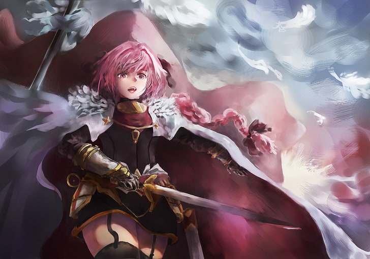 Fate Series, Fate / Apocrypha, Rider of Black, аниме момчета, Astolfo (Fate / Apocrypha), HD тапет