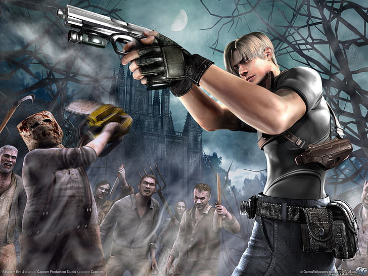 Resident Evil Capcom Hangun HD, วิดีโอเกม, ชั่วร้าย, Capcom, ถิ่นที่อยู่, Hangun, วอลล์เปเปอร์ HD