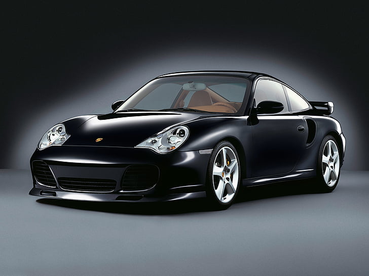 2003, 911, 996, купе, порше, турбо, HD тапет