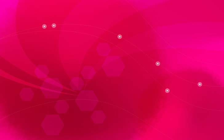 pink illustration, background, shape, flowers, petals, stains, HD wallpaper