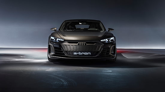 Audi e-tron GT Konzept 2019 4K, Konzept, Audi, 2019, e-tron, HD-Hintergrundbild HD wallpaper